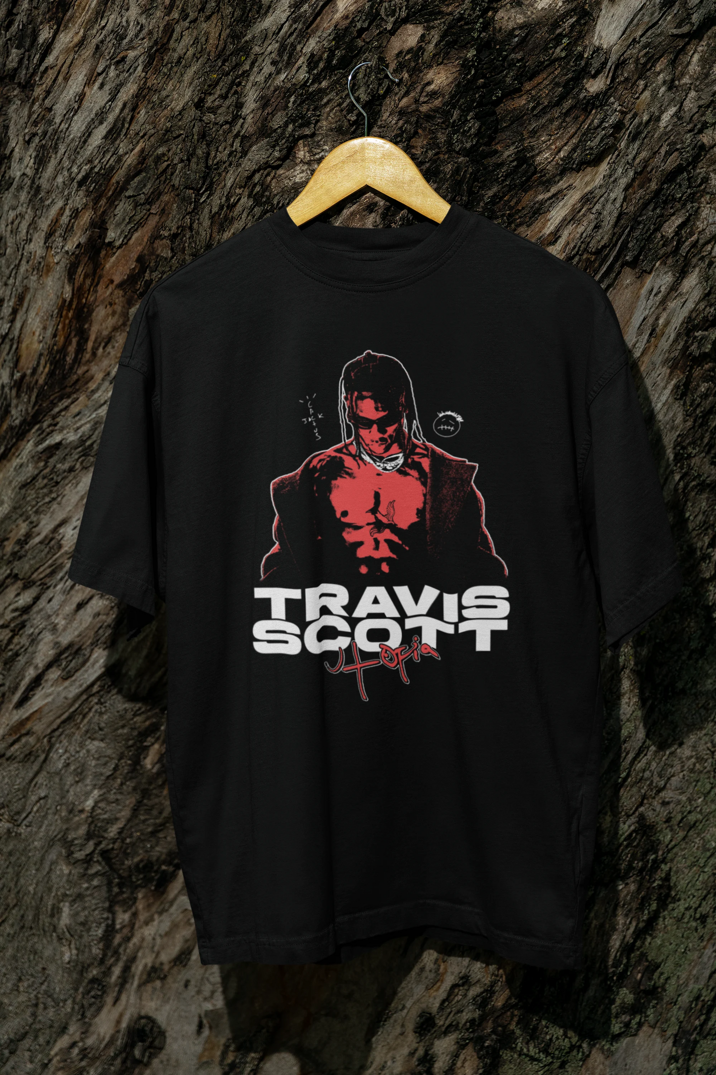 TRAVIS SCOTT UTOPIA RED Unisex T-Shirt